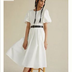 🚨 Last Chance 🚨 Anthropologie Ivory Dress